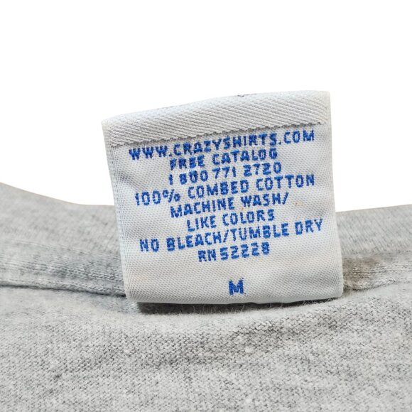 Crazy Shirts Hawaii Surf Club North Shore Experience Gray T-Shirt Medium - Picture 11 of 11